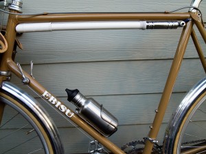 Mounted to the Top-tube