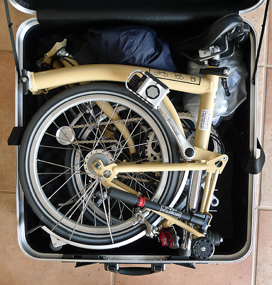 folding bike hard case